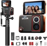 SJCAM SJ30 6K/5K Action Cam(128GB) mit Wireless Mikro Unterwasserkamera | 7H