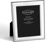 EDZARD Bilderrahmen Casalini (Foto 13x18 cm) versilbert anlaufgesch&uuml;tzt 