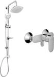 Belvit Hansgrohe Vernis Blend Einhebel Duschset, Keramikmischsystem,...