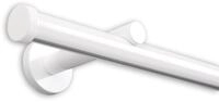 Deco-Raum Gardinenstange auf Ma&szlig; Innenlauf Modern rund 20mm Wandbefestigung