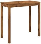 vidaXL Gartenbar-Tisch Natur 108,5 x 55 x 105 cm Massivholz Akazie |...