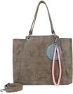 Fritzi42N Vintage Shopper Kunstleder Damen Handtasche Umh&auml;ngetasche Festival...