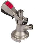 Micro Matic - KEG Zapfkopf zur Reihenschaltung - Typ A Anschluss Flach A-System