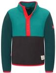 Trollkids Kids Flekkefjord Half Zip | Leichter Fleece-Pullover mit Knopfleiste