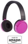 BuddyPhones PopTime, &bdquo;Made for Amazon, Pink (Altersklasse: 8-15 Jahre)