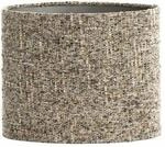 Light & Living Lampenschirm Osire - Grau - 30x15x25cm | Oval - Modern -...