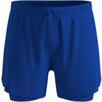 Odlo Zeroweight 5In 2In1 Laufshorts Herren blau - Dazzling Blue - mazzarine...