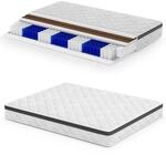 BEAUTY SOFA MEDIRO Therm 7-Zonen Taschenfederkernmatratze H3/H4, 24 cm,...
