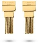 LIEBESKIND BERLIN Damen Ohrstecker aus Edelstahl mit Fransen Element |...