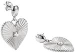 Purelei Shining Heart Ohrringe Edelstahl 14K Vergoldet Zirkonia 