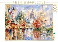 Puzzle &middot; Blick auf die Basilika Sacr&eacute; Coeur in Paris | 1000 Teile &middot;...