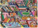 Novel Neighborhood 1000 Piece Foil Puzzle
