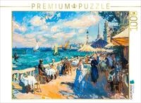 Puzzle &middot; Impressionistisches Promenadenleben mit lebhaften Szenen und 