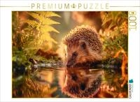 Puzzle &middot; EIN Schluck Sommer, der Igel stillt seinen Durst | 1000 Teile &middot;