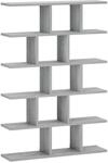 vidaXL Wandregal Sonoma-Grau 70 x 17 x 101 cm Holzwerkstoff | Aus Holzwerkstoff...