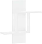 vidaXL Wandregal Wei&szlig; 59 x 17 x 63 cm Holzwerkstoff | Dieses Regal ist aus...