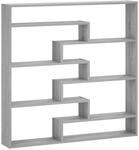 vidaXL Wandregal Sonoma-Grau 103 x 17 x 102 cm Holzwerkstoff | Dieses Regal ist...
