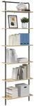 vidaXL B&uuml;cherregal 6 Ebenen 60 x 24 x 203 cm Holzwerkstoff