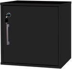 M&ouml;beltresor Malin Safe mit Schl&uuml;ssel schwarz HTI-Line