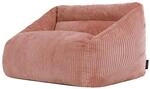 Icon Cecilia Cord Sitzsack Kinder Sofa mit F&uuml;llung, Rosa | In Deutschland