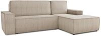 Sofnet Ecksofa Totti L mit Schlaffunktion und Bettkasten - Cord Stoff - L-Form...