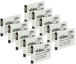 vhbw 10x Akku kompatibel mit Siemens Gigaset SL785 | SL780, SL78, SL750H Pro,...