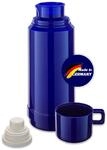 ROTPUNKT Isolierflasche 1 Liter mit integriertem Becher - Hochwertige...