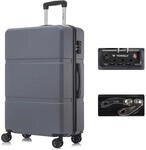 YONSLY Premium Reisekoffer TSA-Schloss,YKK-Rei&szlig;verschluss Hartschalen-Koffer...