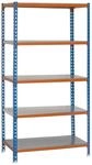 PROREGAL Schwerlastregal Metal Shark | HxBxT 180x80x40cm | Fachlast 180kg 