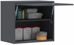 vidaXL Wandschrank f&uuml;r die Garage mit Gasdrucklift-T&uuml;r Anthrazit