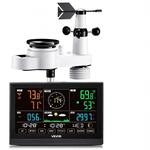 VEVOR 5-in-1-WLAN-Wetterstation, 7,5-Zoll-VA-Display, solarbetriebener Au&szlig;ensensor,