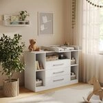 Vicco Wickelkommode Olina, Wei&szlig; 138.3 x 93 cm