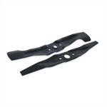 vhbw 2x Ersatz-Messer Ersatz f&uuml;r Honda 72531-VH7-000 | 72511-VH7-000 f&uuml;r