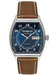 Zeppelin 8360-3 Metropolis Herren Automatikuhr mit Lederarmband | Blaues...