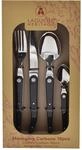 Laguiole 16-teiliges Besteck-Set aus Carbon