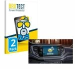 BROTECT Schutzfolie f&uuml;r Volkswagen Touran 2.0 Discover Media 8" 2019 | 2 St&uuml;ck