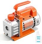 VEVOR Vakuumpumpe, 3,5 CFM 99 L/min, 1-stufig, 180 W geeignet f&uuml;r R134a-, R22-...