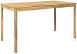 vidaXL Gartenbar-Tisch Wei&szlig; 196 x 100 x 105 cm Massivholz Akazie |...