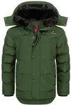 H&ouml;henhorn Bergoo Kinder Winter Jacke Jungen Quilted Steppjacke Gef&uuml;ttert