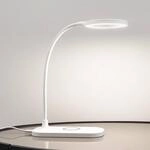 LED Tischleuchte SIONA dimmbar (Modern) in Wei&szlig; f&uuml;r z.B. Wohnzimmer &...
