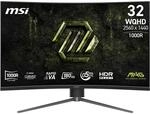MSI MAG 325CQPF E18 32 Zoll WQHD 1000R Gaming Monitor, 2560x1440 Rapid VA,...