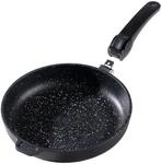 STONELINE Made in Germany Bratpfanne 24cm, Kokillenguss, mit abnehmbarem Griff,
