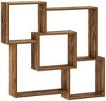 vidaXL Wandregal Altholz 98 x 17 x 91 cm Holzwerkstoff | Dieses Regal ist aus