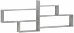 vidaXL Wandregal Betongrau 168,5 x 17 x 68 cm Holzwerkstoff | Das Wandregal ist...