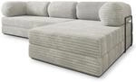 Masseno Schaumstoff-Ecksofas ETERA mit Metallgestell, Modulares Schlafsofa aus