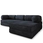 Masseno Schaumstoff-Ecksofas ETERA mit Metallgestell, Modulares Schlafsofa aus