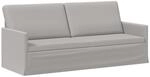 vidaXL 3-Sitzer Sofa Wolkengrau 190 x 81 x 82 cm Stoff