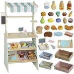 AIYAPLAY Kaufladen f&uuml;r Kinder mit Kasse Scanner Tafel ab 3 Jahren Gr&uuml;n |...