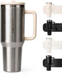 SMILODOX Trinkbecher Termis, 1,2L Edelstahl Tumbler auslaufsicher und BPA frei,