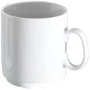 Van Well Porzellan Kaffeebecher Profi 280ml wei&szlig; stapelbar